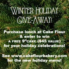Winter Holiday Give-Away!