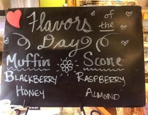 Blackberry Honey Muffin & Raspberry Almond Scone